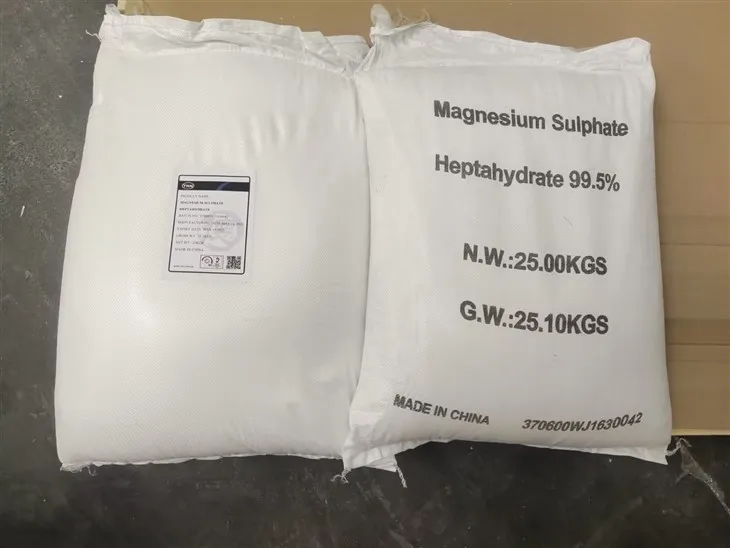 Magnesium Sulphate Heptahydrate Food Grade Agricultural Grade