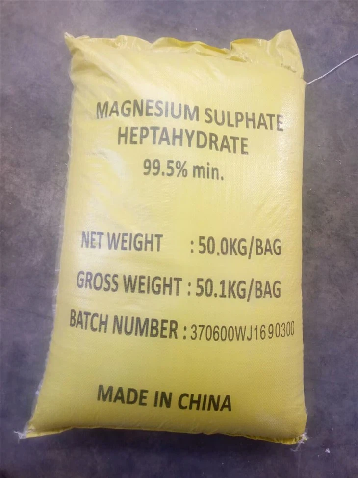 Magnesium Sulphate Heptahydrate Food Grade Agricultural Grade