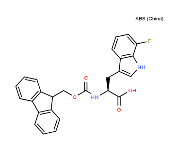 N-Fmoc-7-fluoro-L-tryptophan CAS 1956434-65-3
